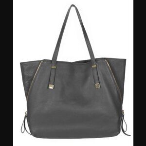 Joie: Edie Leather Tote, Black
